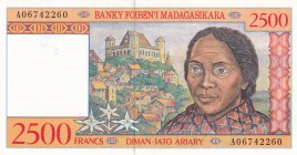 Madagascar, 2.500 Francs=500 Ariary, 1998, UNC, p81