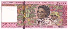 Madagascar, 25.000 Francs, 1998, UNC, p82
Estimate: USD 40-80