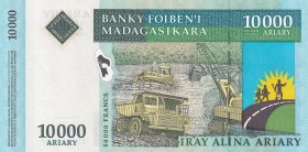 Madagascar, 10.000 Ariary, 2003, UNC, p85
Estimate: USD 20-40
