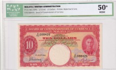 Malaya, 10 Dollars, 1941, AUNC, p13
ICG 55
Estimate: USD 400-800