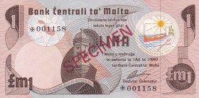 Malta, 1 Liri, 1967, UNC, pCS1, SPECIMEN
Collector Series
Estimate: USD 15-30