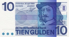 Netherlands, 10 Gulden, 1968, AUNC, p91b