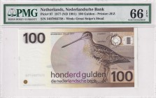 Netherlands, 100 Gulden, 1977, UNC, p97
PMG 66 EPQ
Estimate: USD 150-300