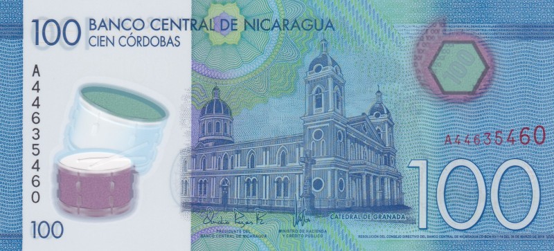 Nicaragua, 100 Cordobas, 2014, UNC, p212a