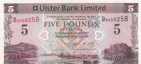 Northern Ireland, 5 Pounds, 2007, UNC, p340a
Estimate: USD 20-40