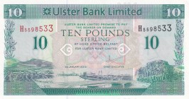 Northern Ireland, 10 Pounds, 2012, UNC, p341b
Estimate: USD 20-40