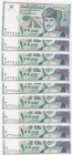 Oman, 100 Baisa, 1995, UNC, p31, (Total 9 banknotes)
Estimate: USD 50-100