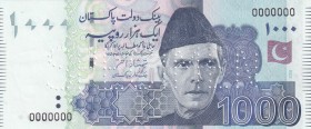 Pakistan, 1.000 Rupees, 2006, UNC, p50as, SPECIMEN
Estimate: USD 40-80