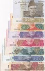 Pakistan, 5-10-20-50-100-500-1.000-5.000 Rupees, 2006/2008, UNC, , SPECIMEN (Total 8 banknotes)
Estimate: USD 200-400