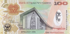 Papua New Guinea, 100 Kina, 2008, UNC, p37a
Commemorative banknote