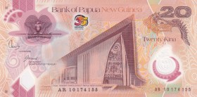 Papua New Guinea, 20 Kina, 2010, UNC, p41
Polymer plastics banknote
Estimate: USD 20-40