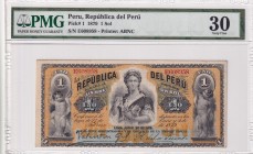 Peru, 1 Sol, 1879, VF, p1
PMG 30
Estimate: USD 250-500