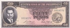 Philippines, 50 Pesos, 1949, UNC, p138d
Estimate: USD 15-30