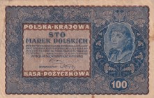 Poland, 100 Marek, 1919, VF, p27
There is staint.
Estimate: USD 15-30