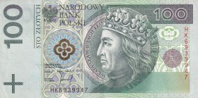Poland, 100 Zlotych, 1994, AUNC(-), p176a
Estimate: USD 25-50