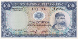 Portuguese Guinea, 100 Escudos, 1971, UNC, p45a
Estimate: USD 15-30