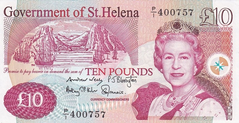 Saint Helena, 10 Pounds, 2012, UNC, p12b
Queen Elizabeth II. Potrait
Estimate:...