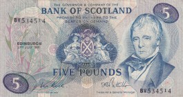 Scotland, 5 Pounds, 1981, VF, p112e
Estimate: USD 15-30