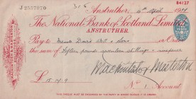 Scotland, 1931
The National Bank of Scotland Limited
Estimate: USD 100-200