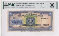 Southwest Africa, 1 Pound, 1958, VF, p5b
PMG 30
Estimate: USD 450-900