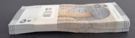 Syria, 50 Pounds, 2009, UNC, p112, BUNDLE
(Total 100 consecutive banknotes)
Estimate: USD 30-60