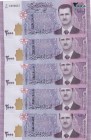 Syria, 2.000 Pounds, 2018, UNC, p117, (Total 5 consecutive banknotes)
Estimate: USD 40-80