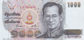 Thailand, 1.000 Baht, 1992, AUNC, p92
Estimate: USD 30-60