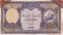 Turkey, 10 Livres, 1927, XF, p121, 1. Emisyon
There are rust stains
Estimate: USD 750-1500