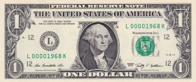 United States of America, 1 Dollar, 2009, UNC, p530
1968 Year Note
Estimate: USD 250-500