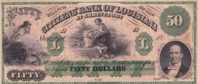 United States of America, 50 Dollars, 1800s, UNC,
Confederate States of America - Louisiana
Estimate: USD 40-80