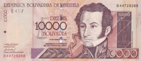 Venezuela, 10.000 Bolívares, 2001, UNC, p85b
Estimate: USD 15-30