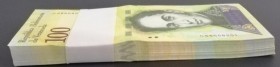 Venezuela, 100 Bolívares, 2017, UNC, p100b, BUNDLE
(Total 100 consecutive banknotes)
Estimate: USD 25-50