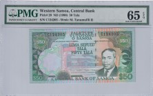 Western Samoa, 50 Taka, 1990, UNC, p29
PMG 65 EPQ
Estimate: USD 60-120