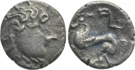 EASTERN EUROPE. Imitations of Philip II of Macedon (2nd-1st centuries BC). Obol. "Kapostaler Kleingeld" type.