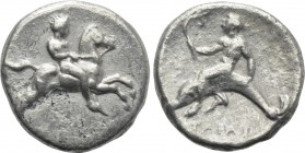 CALABRIA. Tarentum. Nomos (Circa 390-385 BC).