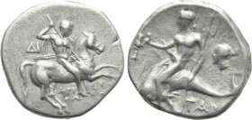 CALABRIA. Tarentum. Nomos (Circa 272-235 BC).
