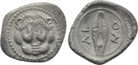 SICILY. Leontinoi. Obol (Circa 476-466 BC).