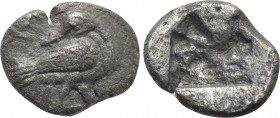MACEDON. Eion. Diobol (Circa 480-470 BC).