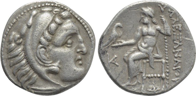 KINGS OF MACEDON. Alexander III 'the Great' (336-323 BC). Drachm. 'Kolophon'. 
...