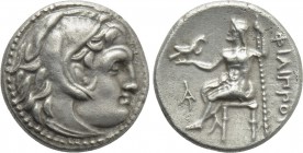 KINGS OF MACEDON. Philip III Arrhidaios (323-317 BC). Drachm. Magnesia ad Maeandrum.