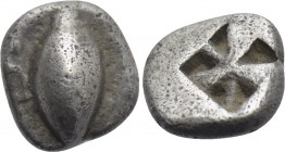 BOEOTIA. Orchomenos. Obol (Circa 525-500 BC).
