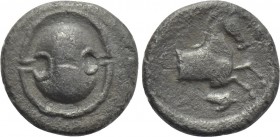 BOEOTIA. Tanagra. Obol (Early-mid 4th century BC).