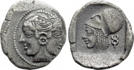 MYSIA. Lampsakos. Drachm (Circa 470-450 BC).