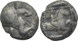 LESBOS. Methymna. Tetrobol (Circa 500/480-460 BC).