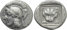 LESBOS. Methymna. Triobol or Hemidrachm (Circa 450/40-406 BC).