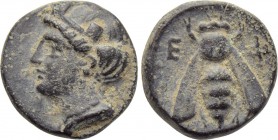 IONIA. Ephesos. Ae (Circa 375-325 BC).