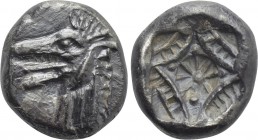 CARIA. Kindya. Tetrobol (Circa 510-480 BC).