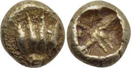 CARIA. Mylasa(?). EL 1/24 Stater (Mid 6th century BC).