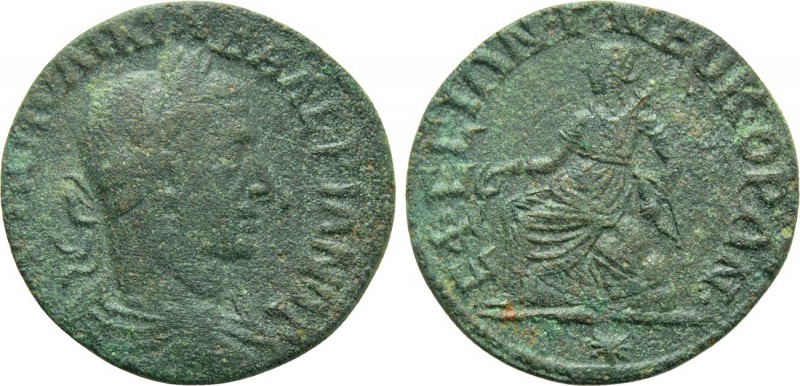 IONIA. Ephesus. Valerian I (253-260). Ae. 

Obv: AVT K ΠO ΛΙKIN BAΛEPIANOC. 
...