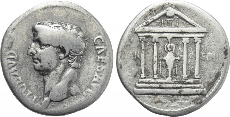 CLAUDIUS (41-54). Cistophorus. Ephesus. 

Obv: TI CLAVD CAES AVG. 
Bare head ...